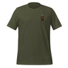 HONEY BADGER - Orange B / Embroidered Bitcoin T-Shirt - SVRN_T - The Orange Habit