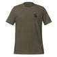 HONEY BADGER - Orange B / Embroidered Bitcoin T-Shirt - SVRN_T - The Orange Habit