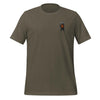 HONEY BADGER - Orange B / Embroidered Bitcoin T-Shirt - SVRN_T - The Orange Habit