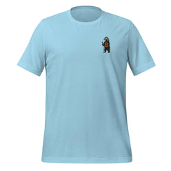 HONEY BADGER - Orange B / Embroidered Bitcoin T-Shirt - SVRN_T - The Orange Habit