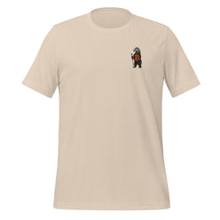 HONEY BADGER - Orange B / Embroidered Bitcoin T-Shirt - SVRN_T - The Orange Habit