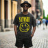 SATOSHI Smiles / Heavyweight Bitcoin T-Shirt - SVRN_T - The Orange Habit