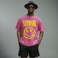 SATOSHI Smiles / Heavyweight Bitcoin T-Shirt - SVRN_T - The Orange Habit