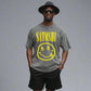 SATOSHI Smiles / Heavyweight Bitcoin T-Shirt - SVRN_T - The Orange Habit
