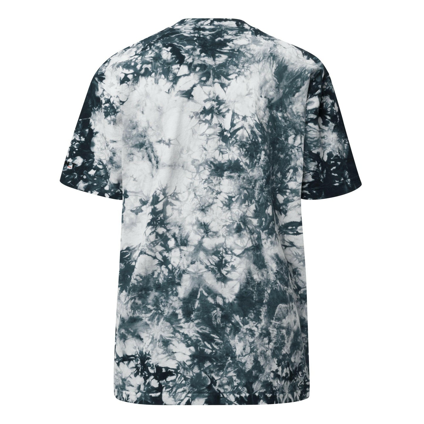 Satoshi Red / Oversized Tie-Dye Bitcoin T-Shirt - SVRN_T - The Orange Habit