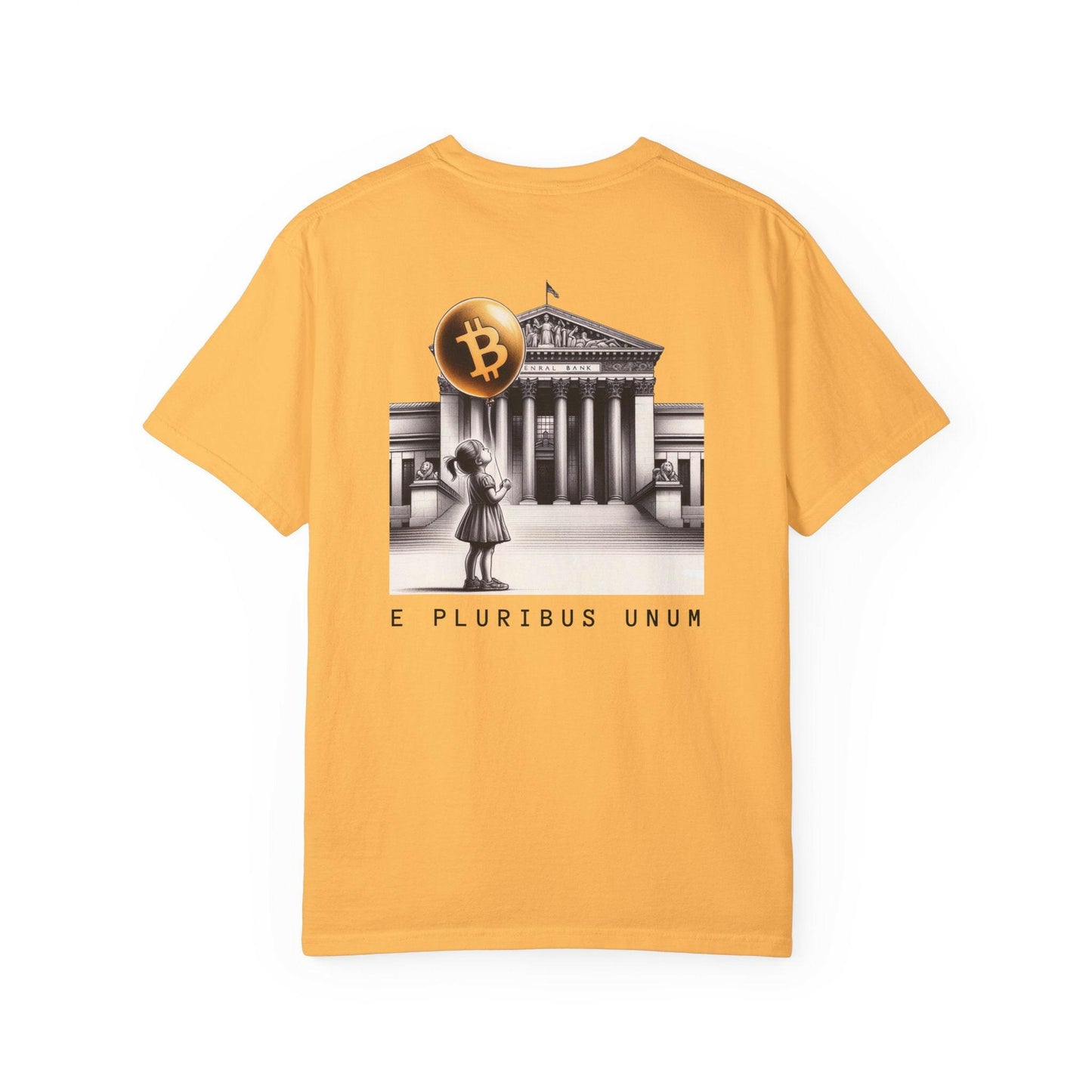 E PLURIBUS UNUM / Bitcoin T-Shirt - SVRN_T - The Orange Habit