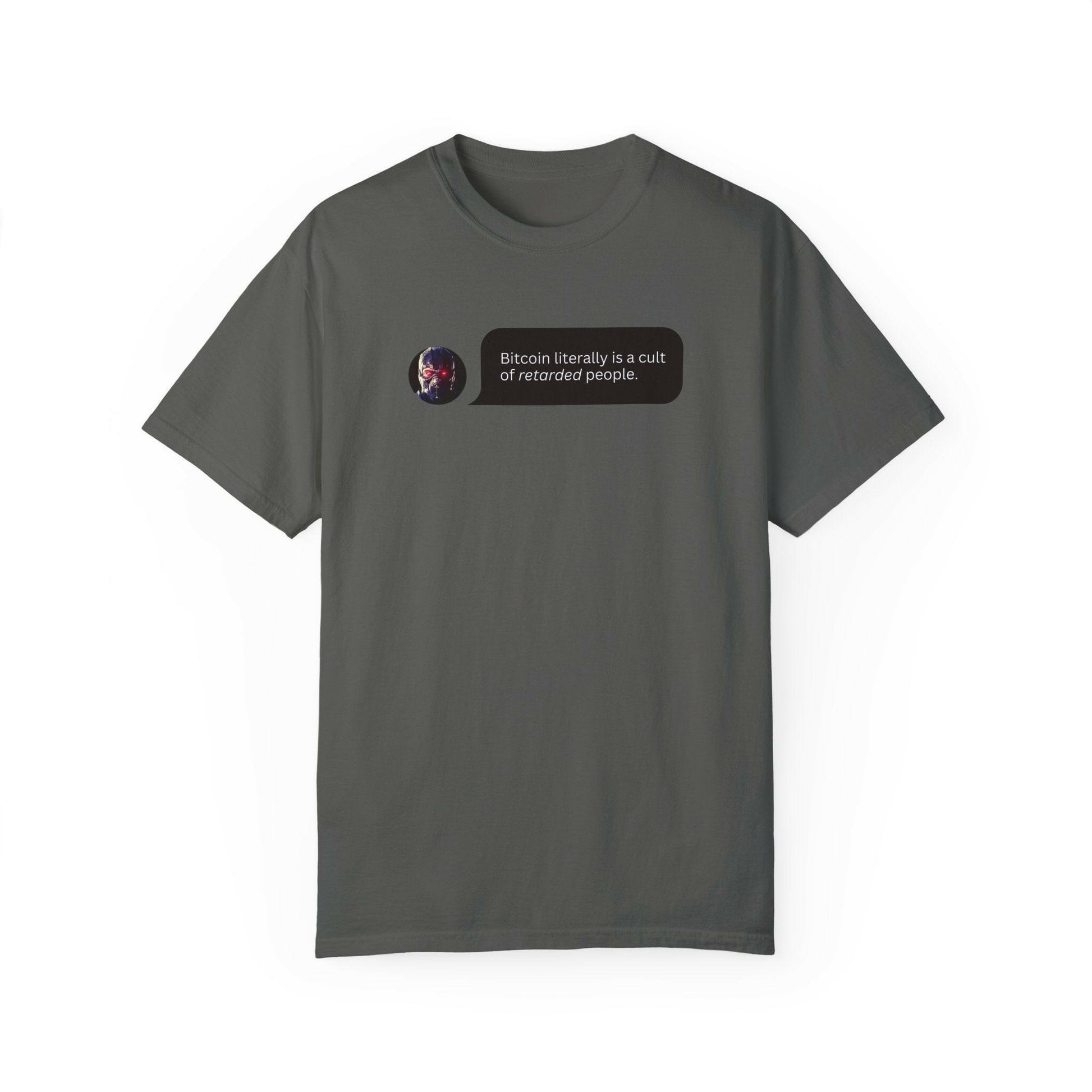 PLEB DESIGNS / Shinobi Bitcoin T-Shirt - SVRN_T - The Orange Habit