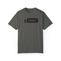 PLEB DESIGNS / Shinobi Bitcoin T-Shirt - SVRN_T - The Orange Habit
