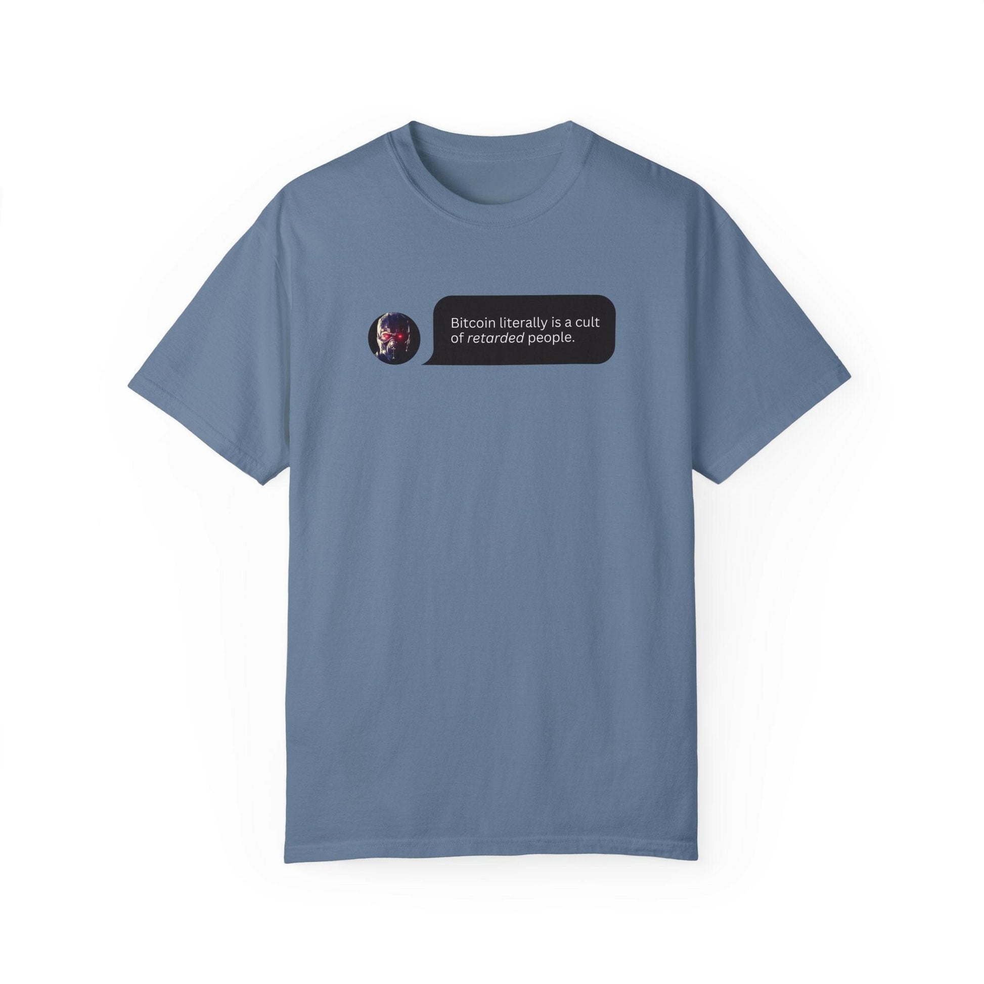 PLEB DESIGNS / Shinobi Bitcoin T-Shirt - SVRN_T - The Orange Habit