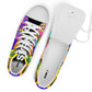 SATOSHI MATISSE / Womens Bitcoin High Tops - SVRN_T Woman - The Orange Habit