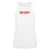 Satoshi Red / Womens Bitcoin Tank Top - SVRN_T Woman - The Orange Habit