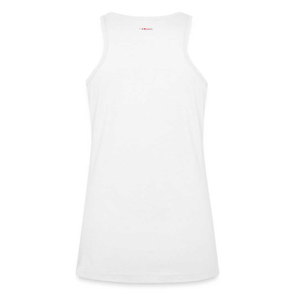 Satoshi Red / Womens Bitcoin Tank Top - SVRN_T Woman - The Orange Habit