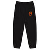Unisex Bitcoin sweatpants relaxed fit with Orange B logo | The Orange Habit