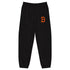 Unisex Bitcoin sweatpants relaxed fit with Orange B logo | The Orange Habit