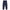 blue sweatpants by SVRN_T with a light blue embroidered bitcoin B | The Orange Habit