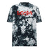 Satoshi Red Oversized Tie-Dye Bitcoin T-Shirt - SVRNT - The Orange Habit