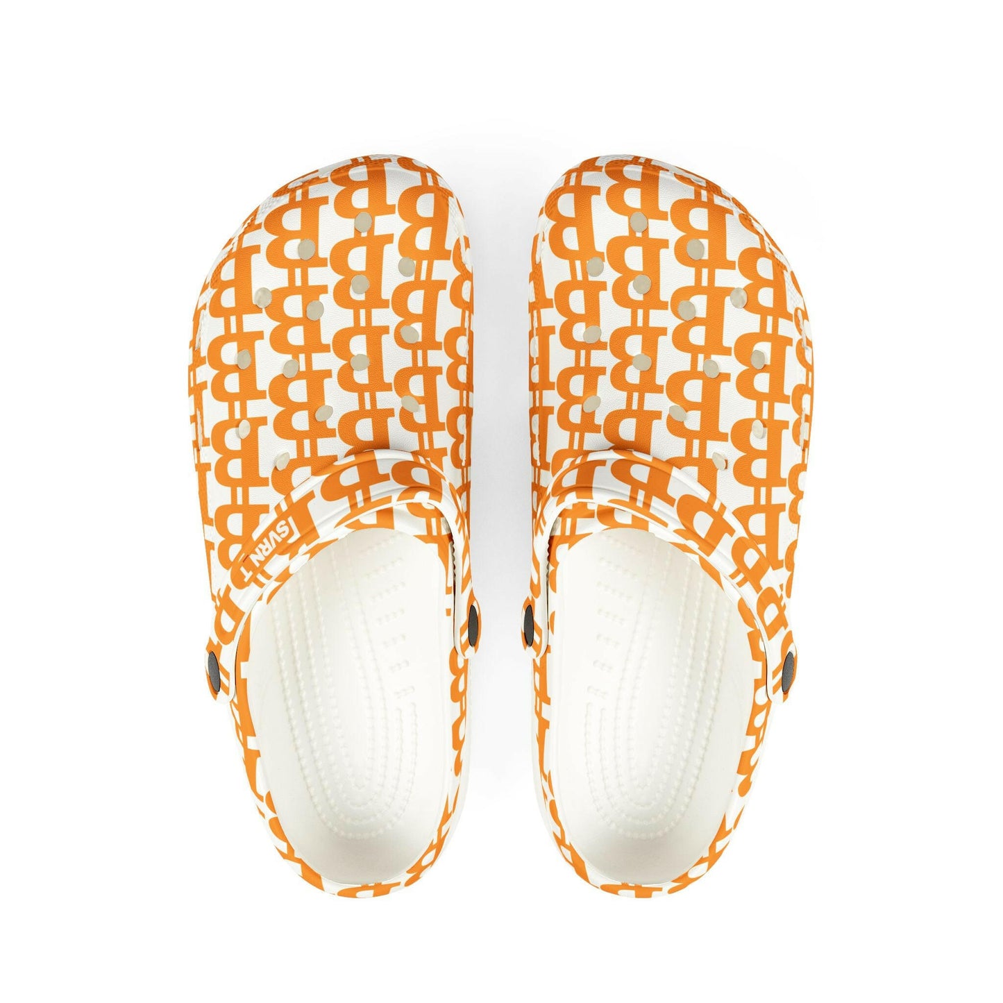 THE B / Bitcoin Clogs - SVRN_T - The Orange Habit