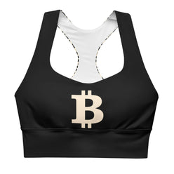 THE B / Bitcoin Sports Bra - Nikki Nakamoto - The Orange Habit