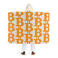 THE B / Hooded Sherpa Bitcoin Blanket - Orange Habit Home - The Orange Habit