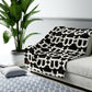 THE B / Sherpa Bitcoin Blanket - Orange Habit Home - The Orange Habit
