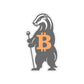 Honey Badger / Bitcoin Stickers - The Orange Habit - The Orange Habit
