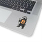 Honey Badger / Bitcoin Stickers - The Orange Habit - The Orange Habit