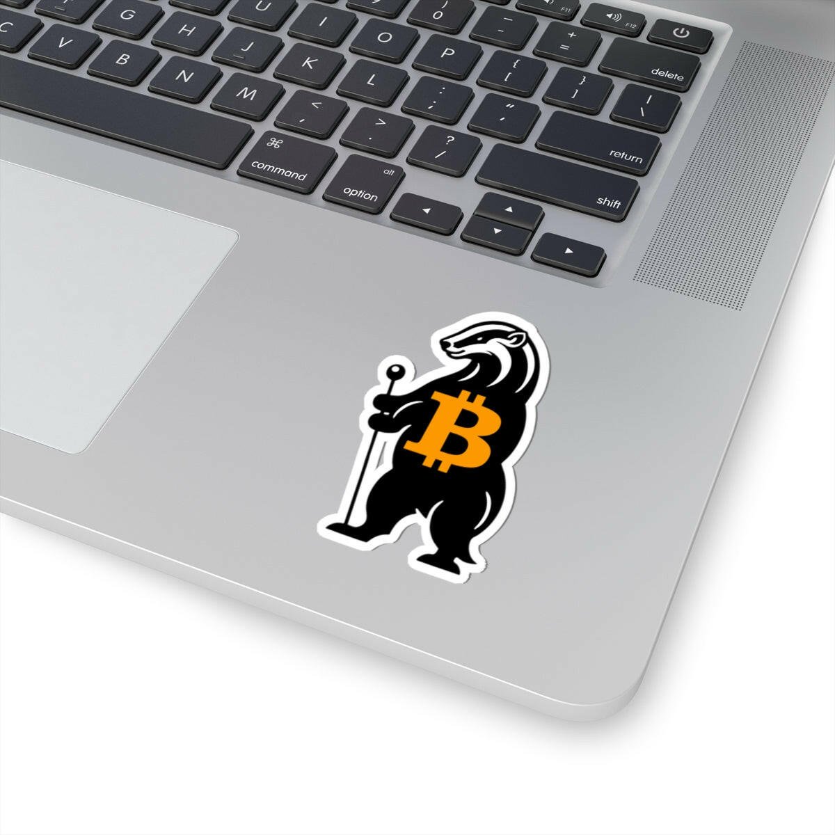 Honey Badger / Bitcoin Stickers - The Orange Habit - The Orange Habit