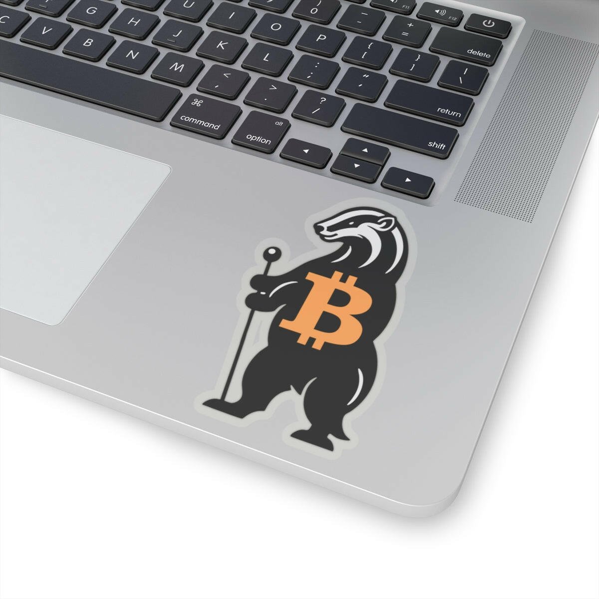 Honey Badger / Bitcoin Stickers - The Orange Habit - The Orange Habit
