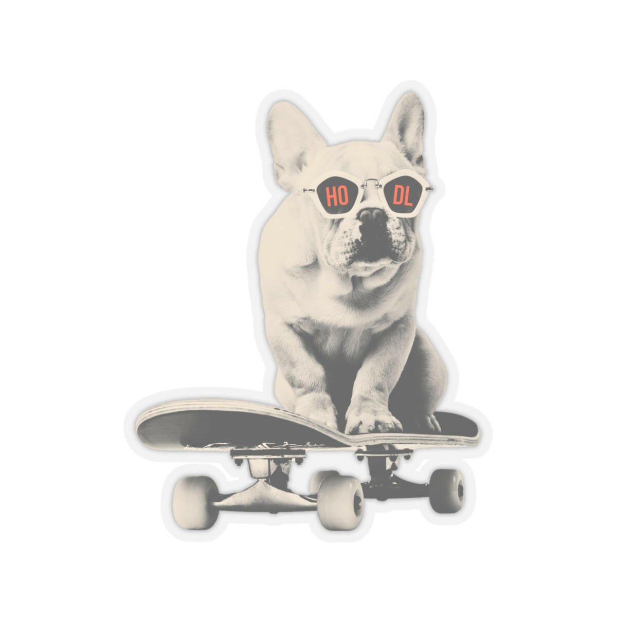HODL Dog / Stickers - The Orange Habit - The Orange Habit