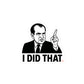 I Did That - What Happened in 1971 / Vinyl Decal - The Orange Habit - The Orange Habit