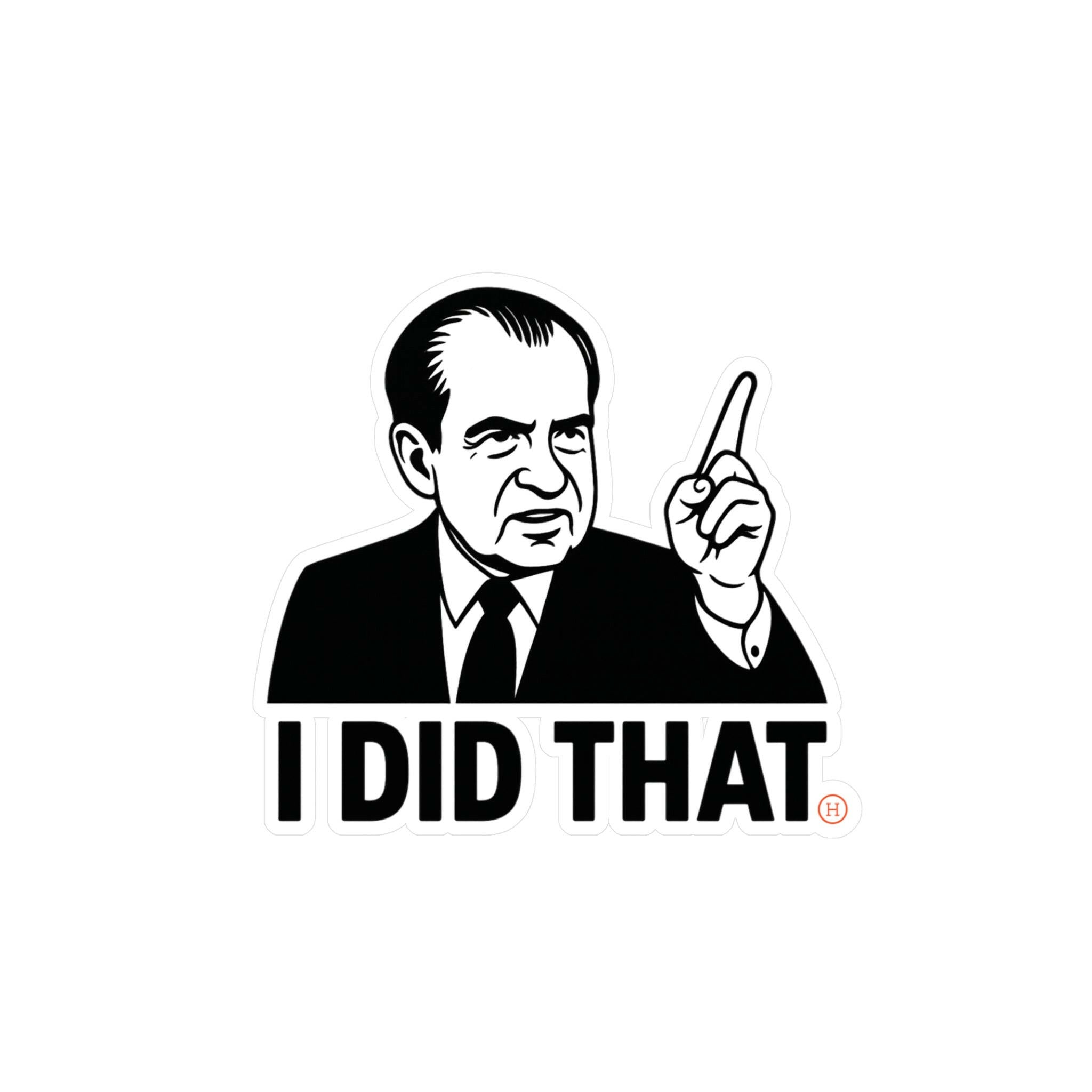 I Did That - What Happened in 1971 / Vinyl Decal - The Orange Habit - The Orange Habit