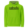 SATOSHI XCX Premium Bitcoin Hoodie by The Orange Habit at SVRN Society