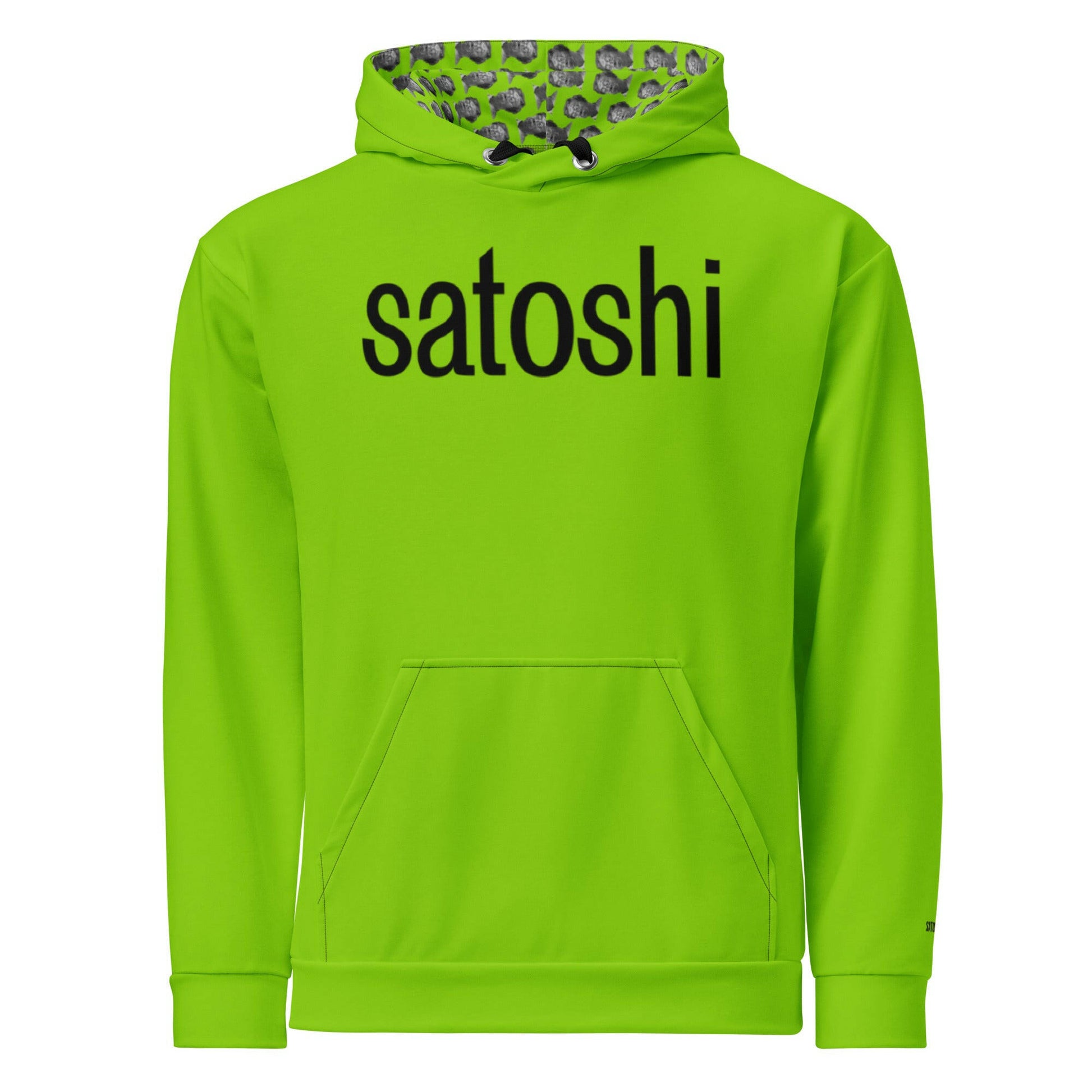 SATOSHI XCX Premium Bitcoin Hoodie by The Orange Habit at SVRN Society