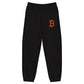 Black sweatpants with Bitcoin logo by SVRN_T | The Orange Habit