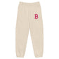 Pink Bitcoin B sweatpants in (dust) by The Orange Habit at SVRN Society