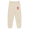Pink Bitcoin B sweatpants in (dust) by The Orange Habit at SVRN Society