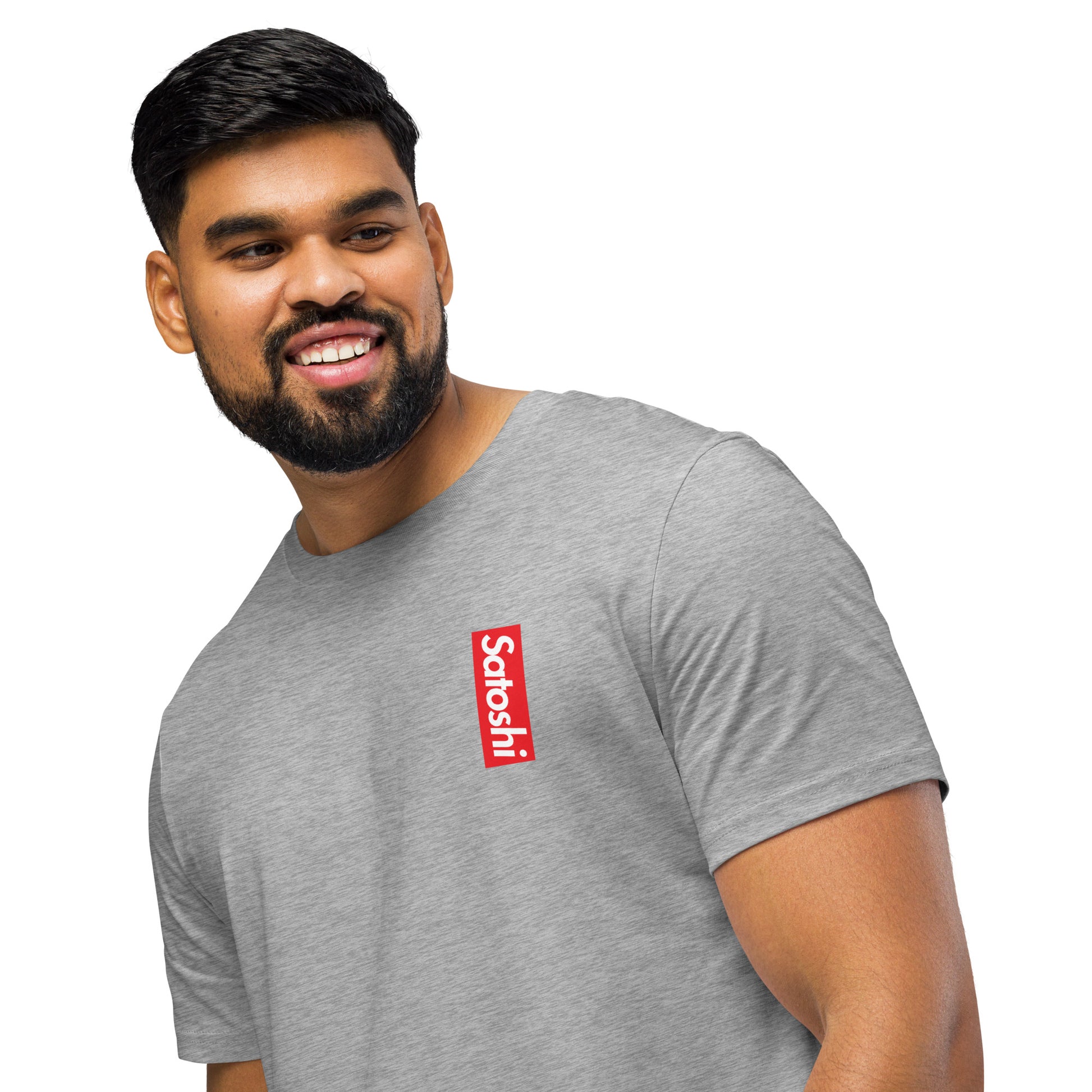 SATOSHI / Organic Bitcoin T-Shirt - SVRN_T - The Orange Habit