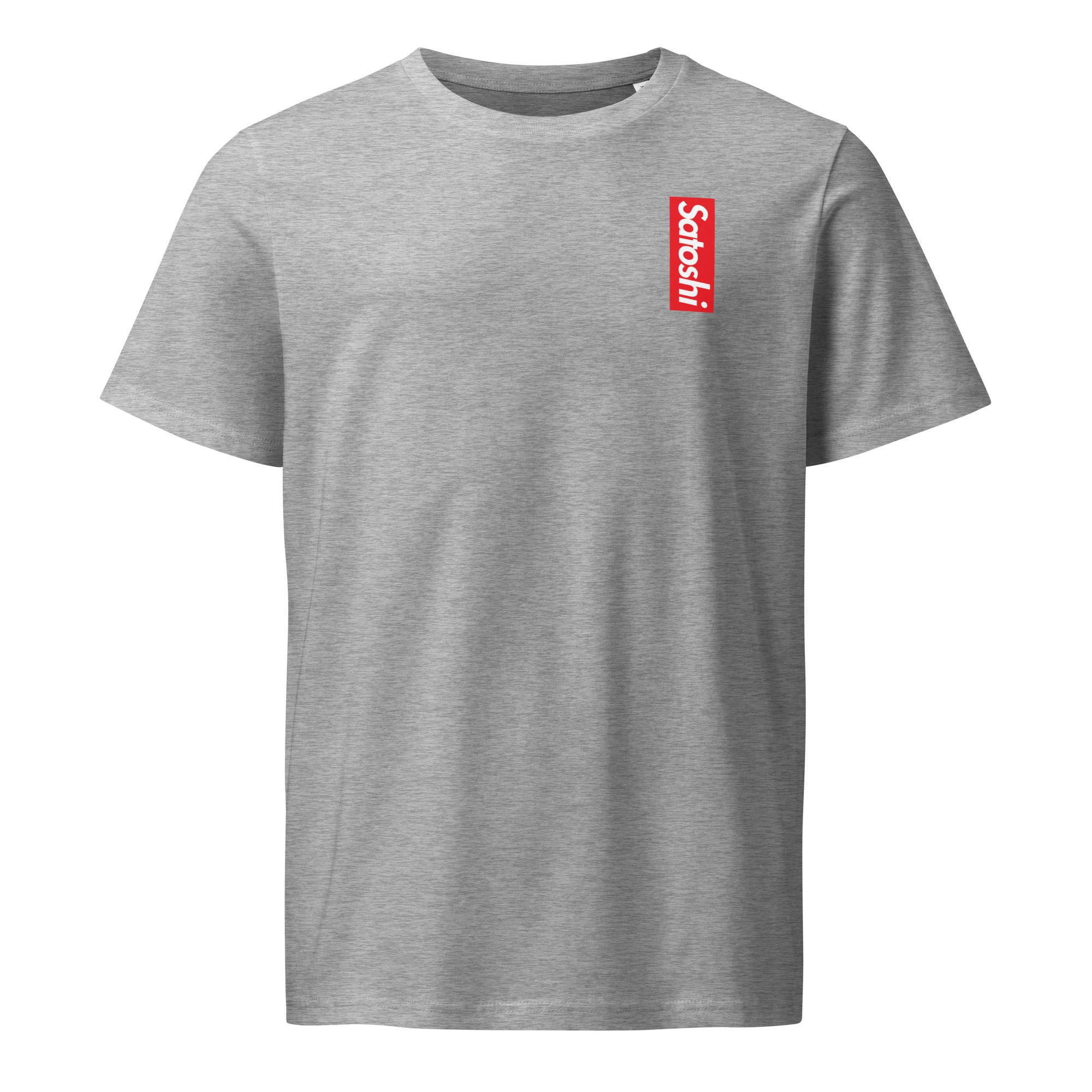 SATOSHI / Organic Bitcoin T-Shirt - SVRN_T - The Orange Habit