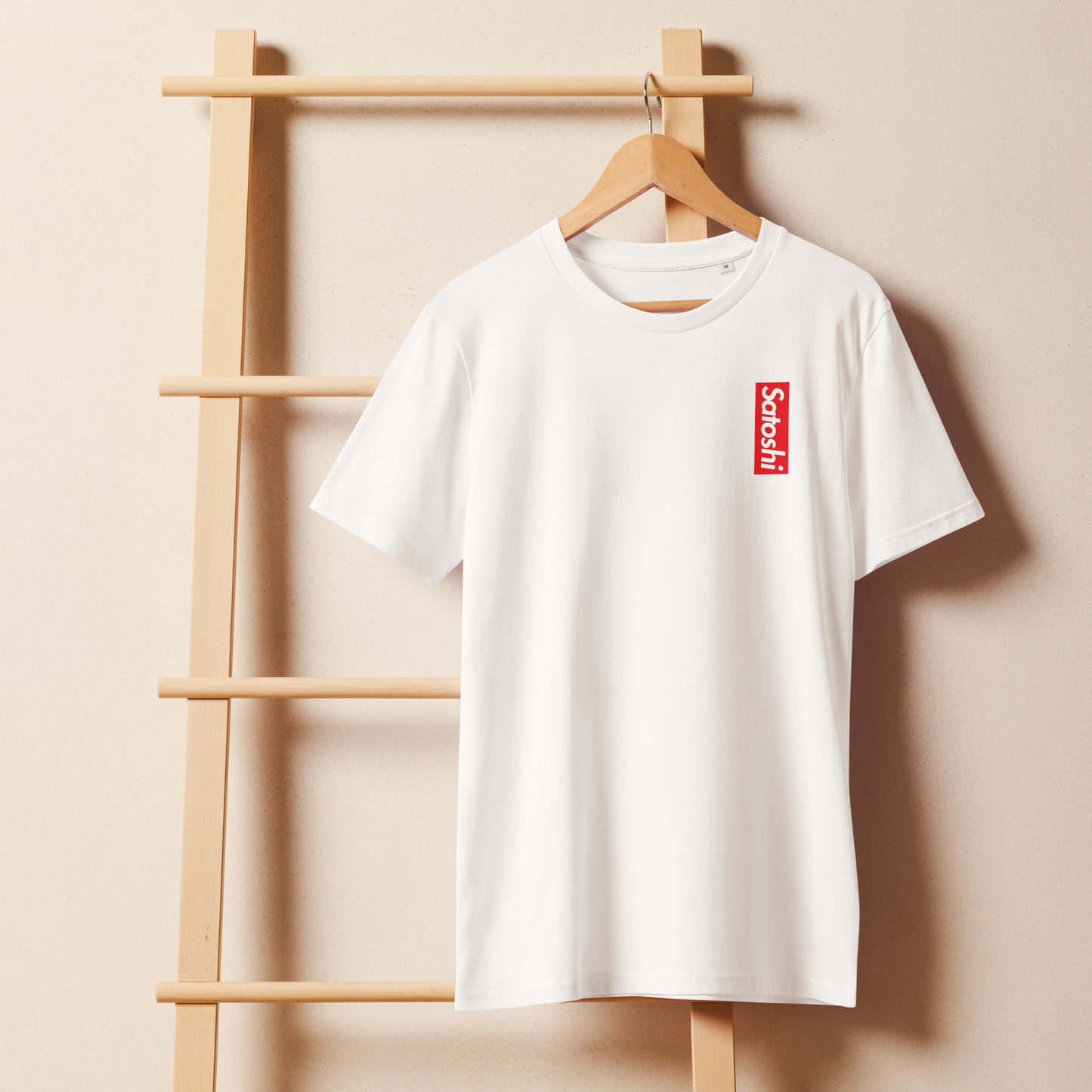 SATOSHI / Organic Bitcoin T-Shirt - SVRN_T - The Orange Habit