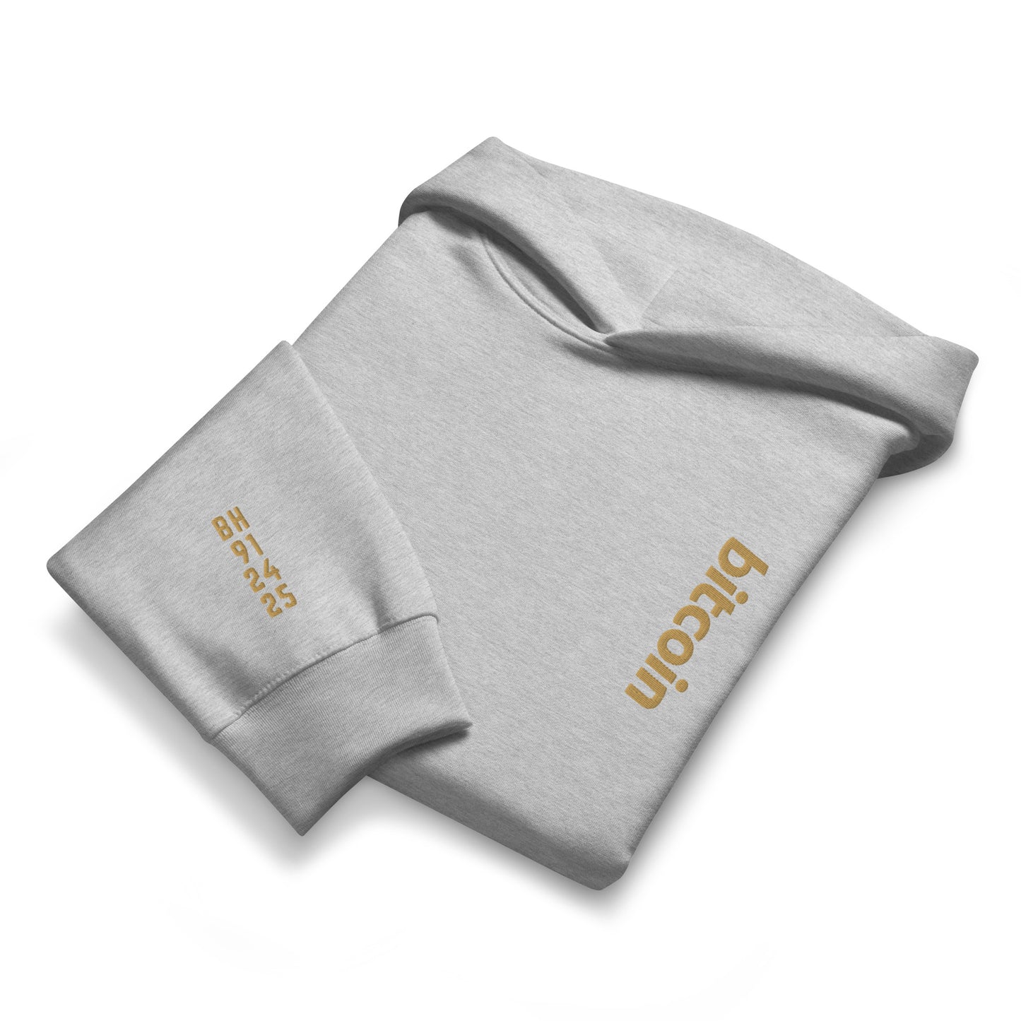 Bitcoin - Vintage Gold | Oversized Heavyweight Hoodie - The Orange Habit - 12