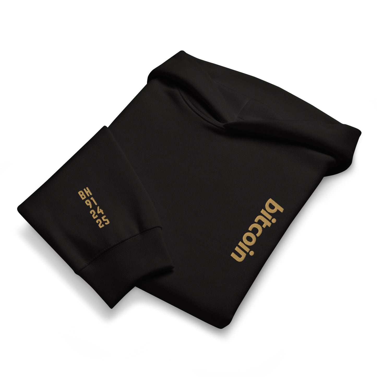 Bitcoin - Vintage Gold | Oversized Heavyweight Hoodie - The Orange Habit - 24