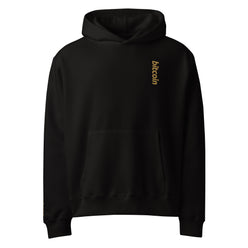Bitcoin - Vintage Gold | Oversized Heavyweight Hoodie - The Orange Habit - 25