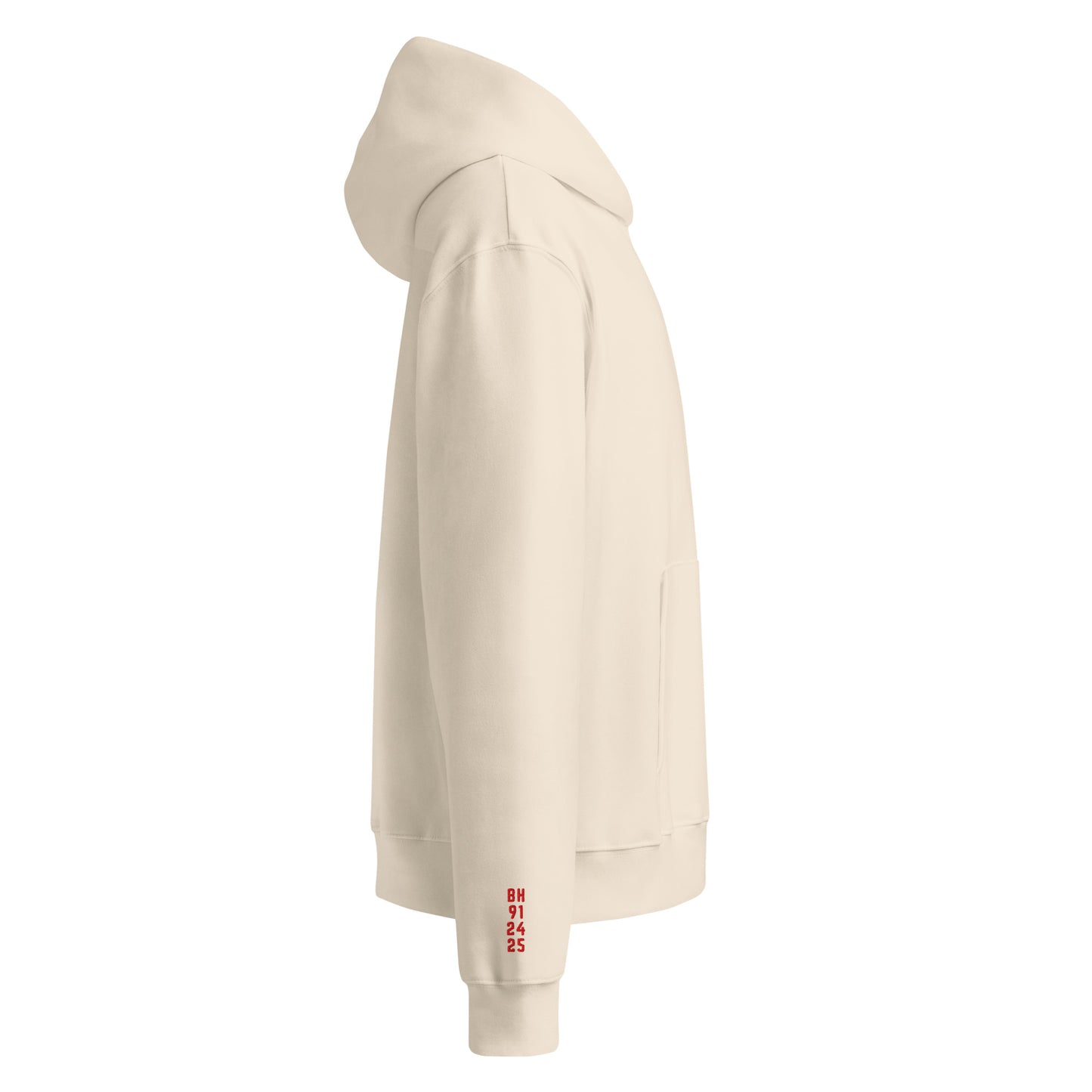 Bitcoin - Red | Oversized Heavyweight Hoodie - The Orange Habit 20