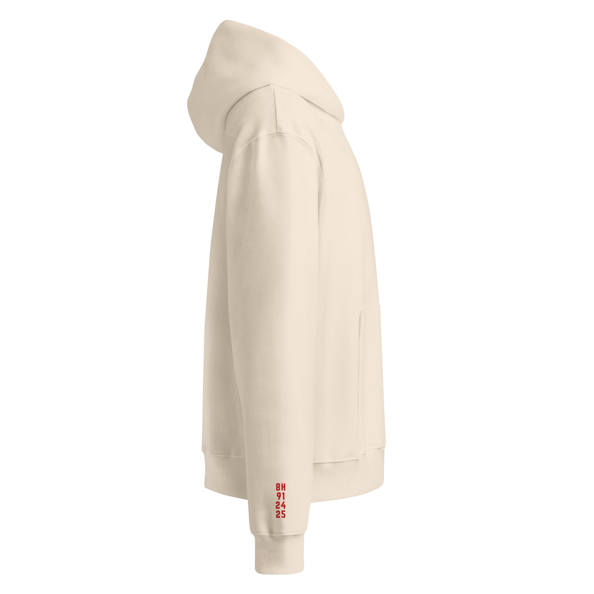 Bitcoin - Red | Oversized Heavyweight Hoodie - The Orange Habit 20