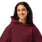 Bitcoin - Red | Oversized Heavyweight Hoodie - The Orange Habit 4