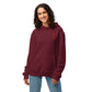 Bitcoin - Red | Oversized Heavyweight Hoodie - The Orange Habit 7