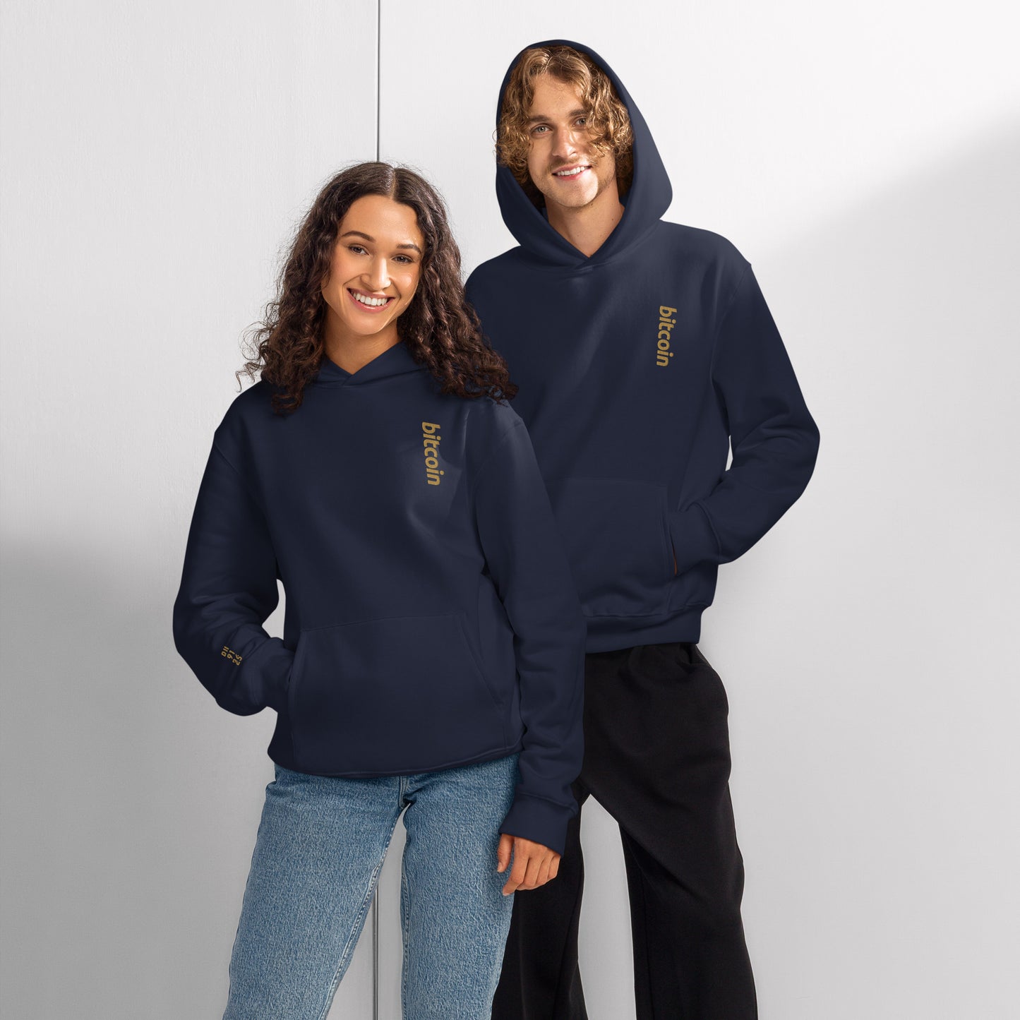 Bitcoin - Vintage Gold | Oversized Heavyweight Hoodie - The Orange Habit - 19