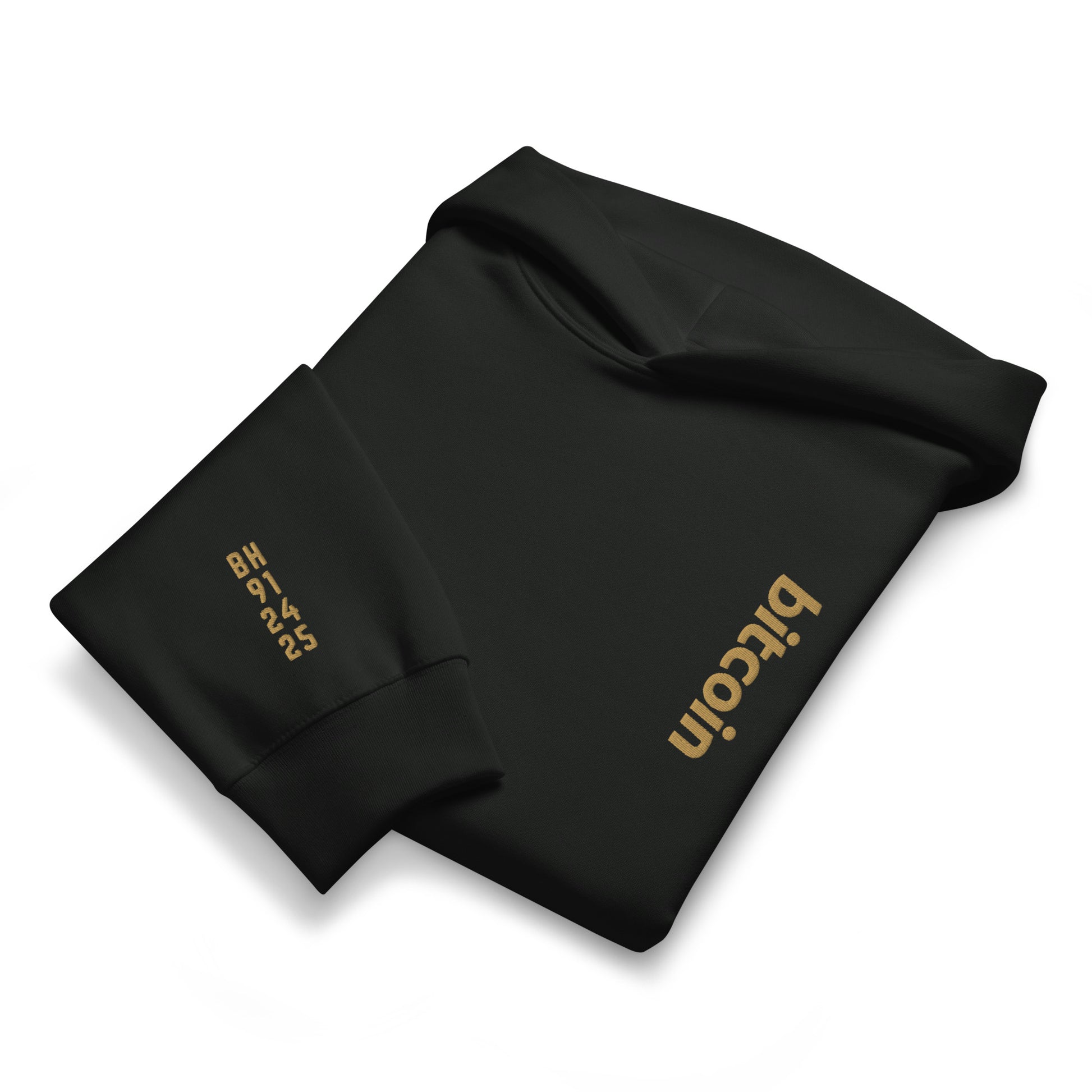 Bitcoin - Vintage Gold | Oversized Heavyweight Hoodie - The Orange Habit - 22