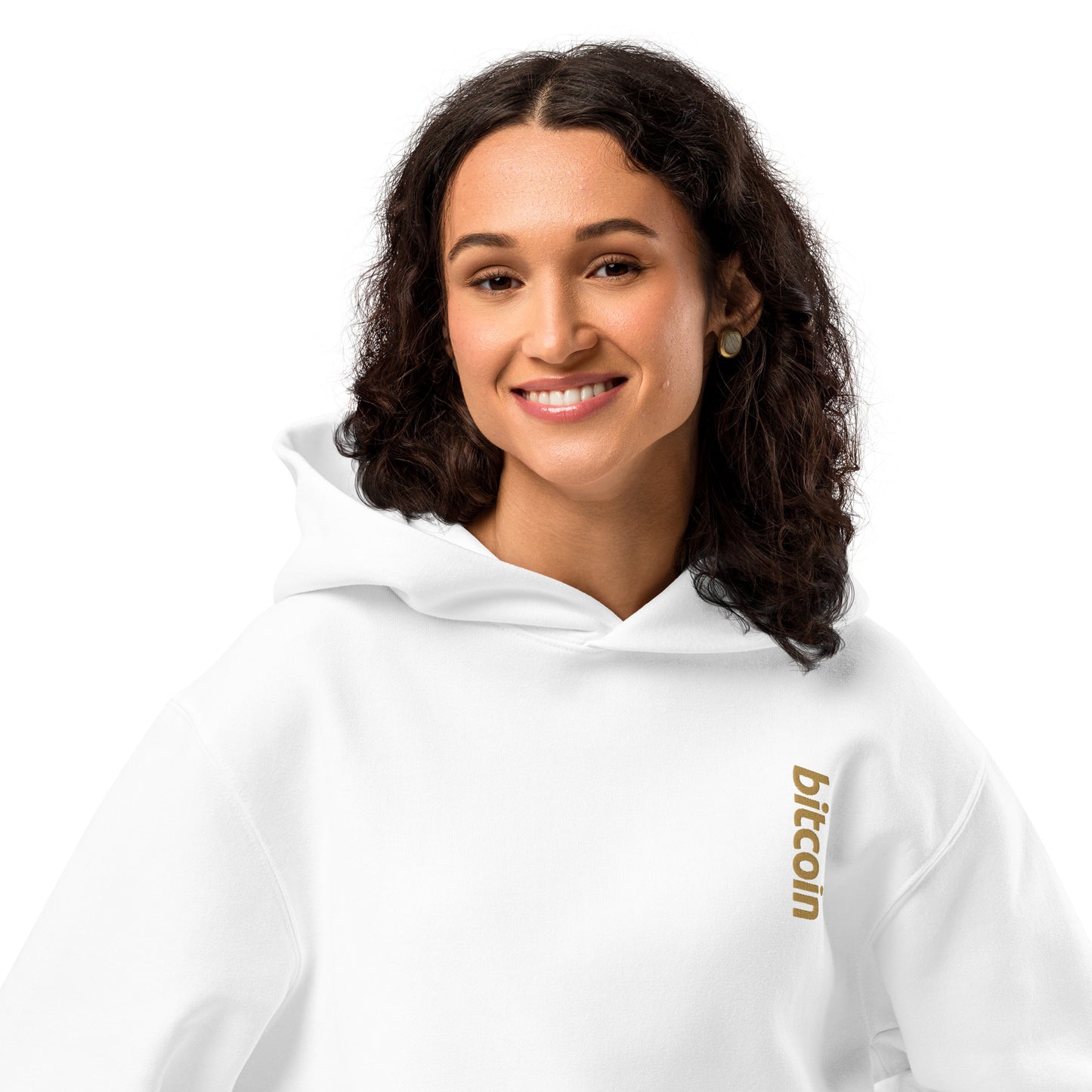Bitcoin - Vintage Gold | Oversized Heavyweight Hoodie - The Orange Habit - 7