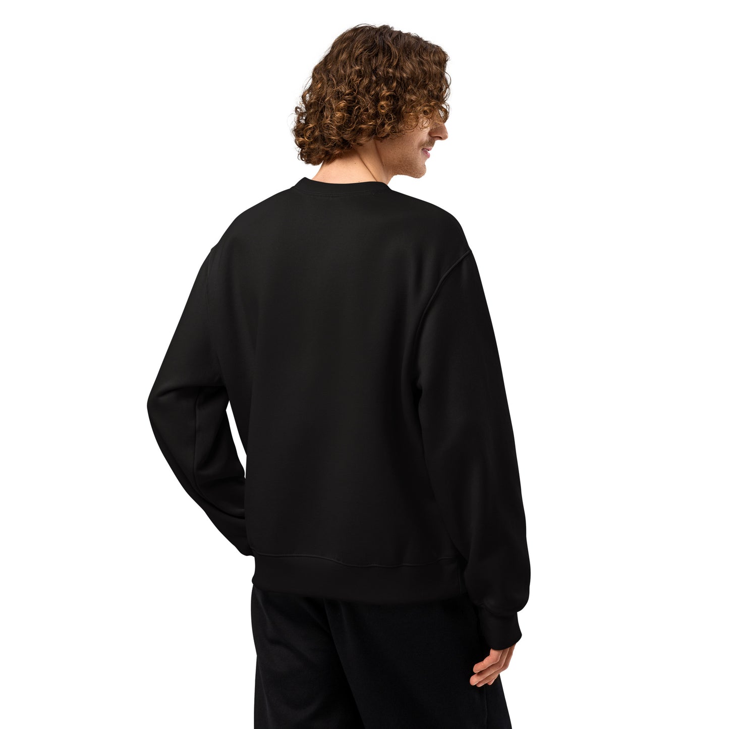Satoshi Nakamoto Oversized Sweatshirt - The Orange Habit5